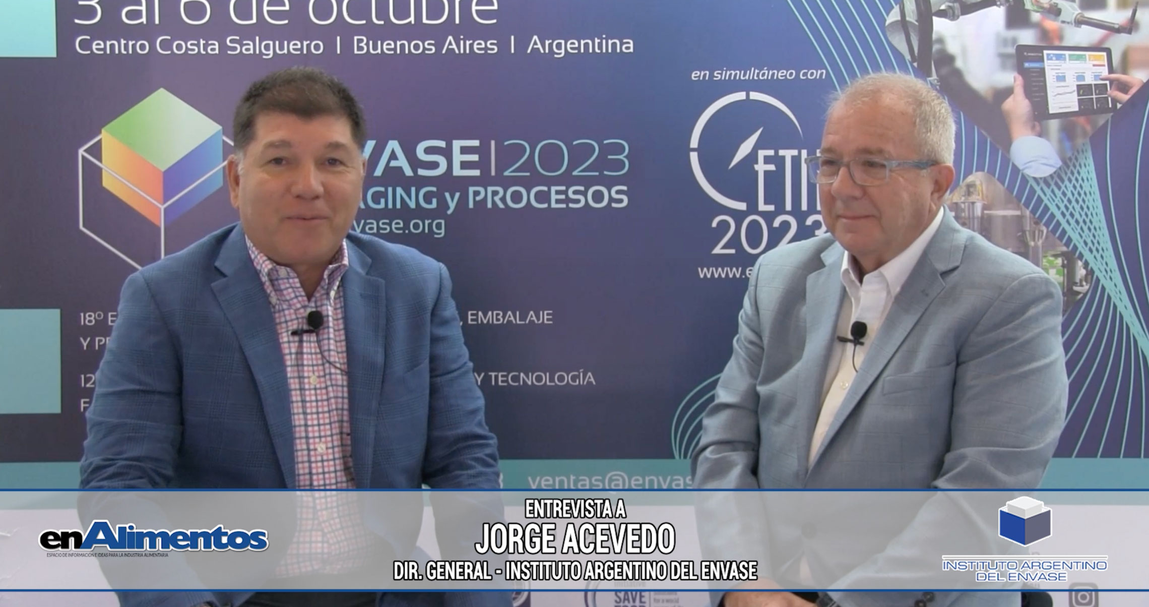 Entrevista con Jorge Acevedo - Instituto Argentino del Envase