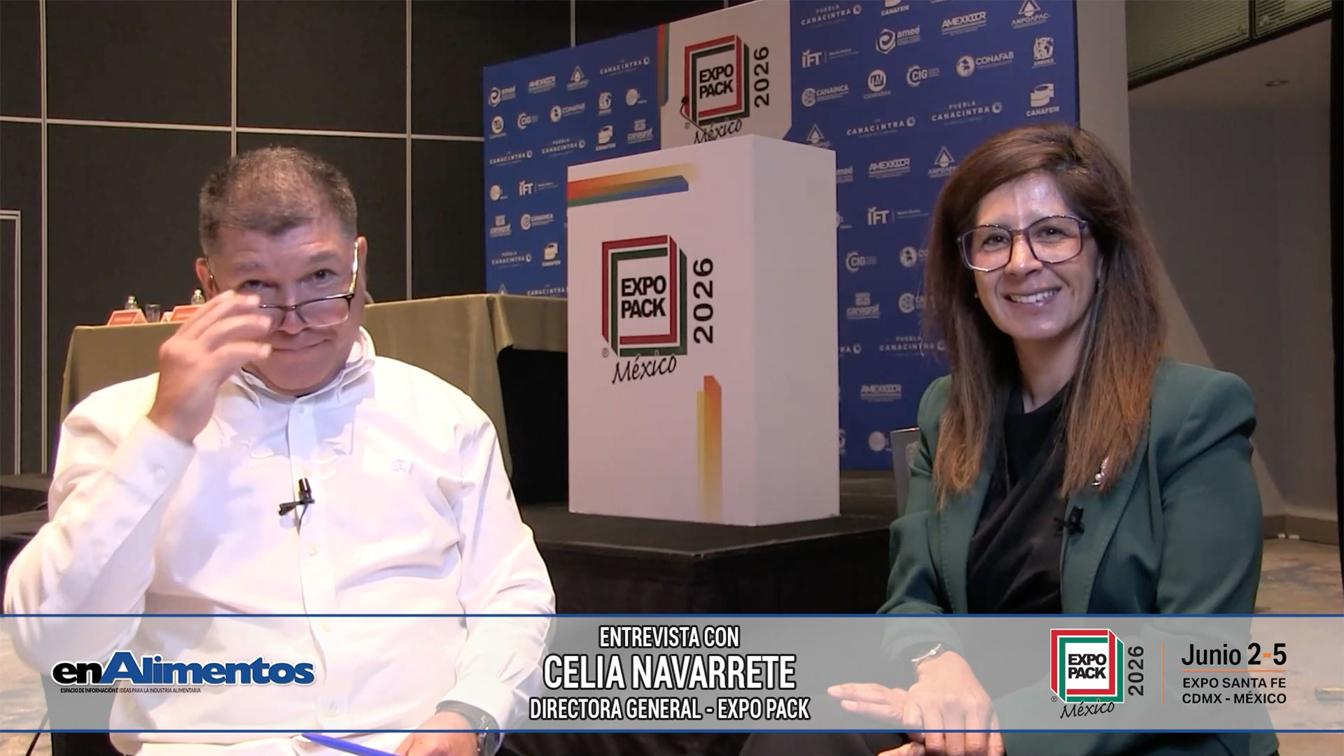PMMI ExpoPack 2026 - Rueda de prensa y entrevista