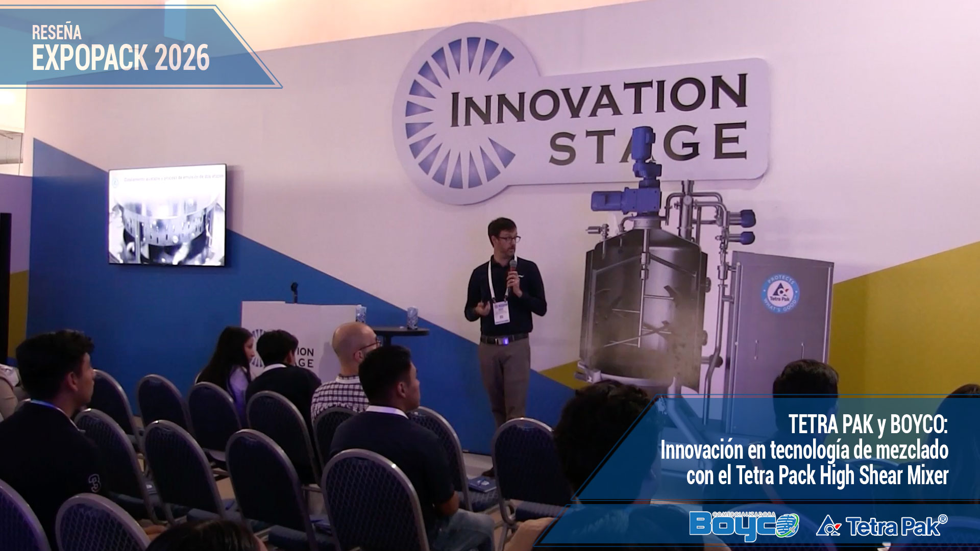 Tetra Pack y Boyco: innovación en tecnología de mezclado con el Tetra Pack High Shear Mixer